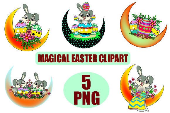 Download Magical Easter Clipart Bundle - Clipart bundle Collection