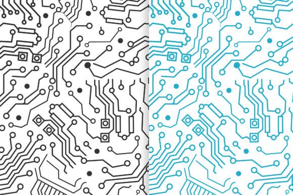Download High Tech Chip Circuit Board Background - Circuit Collection