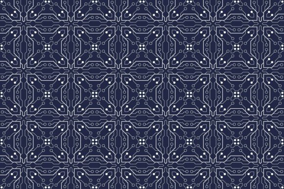 Download Circuit Board Geometric Pattern - Premium Resources